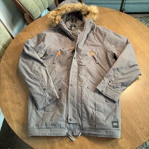 MENS REWASH BRAND NWT SZ XL CLASSIC RISE UTILITY JOGGER PANTS, Gray